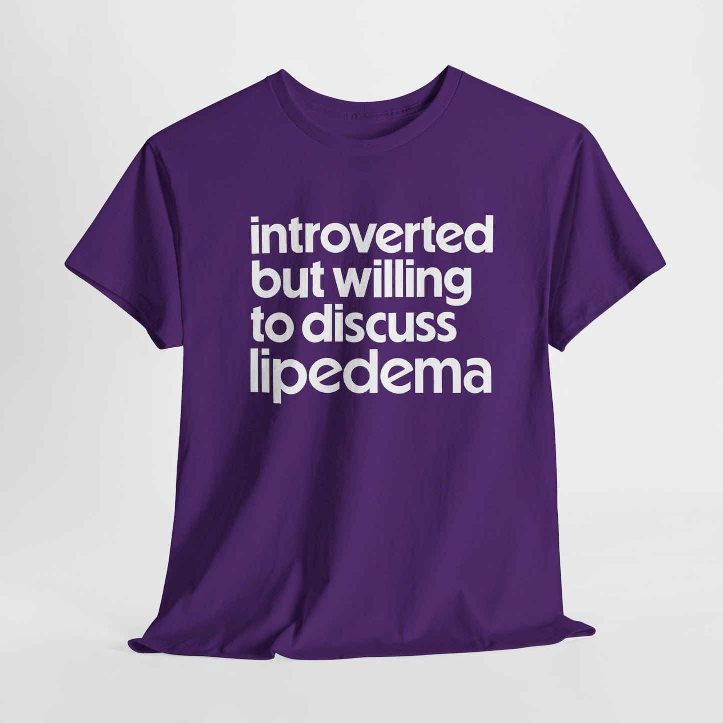 Lipedema Awareness Introvert Tee