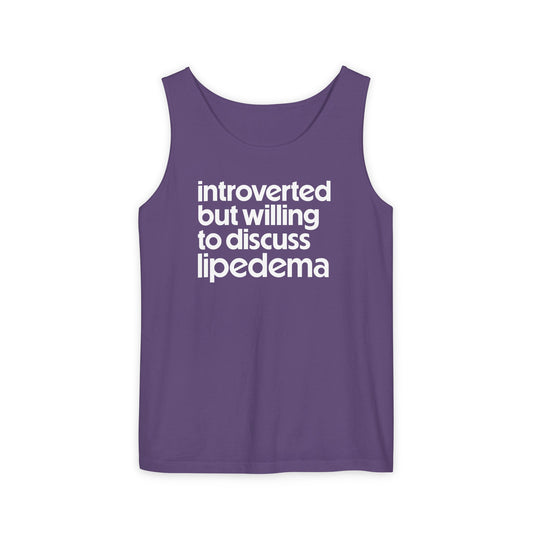 Lipedema Awareness Introvert Tank