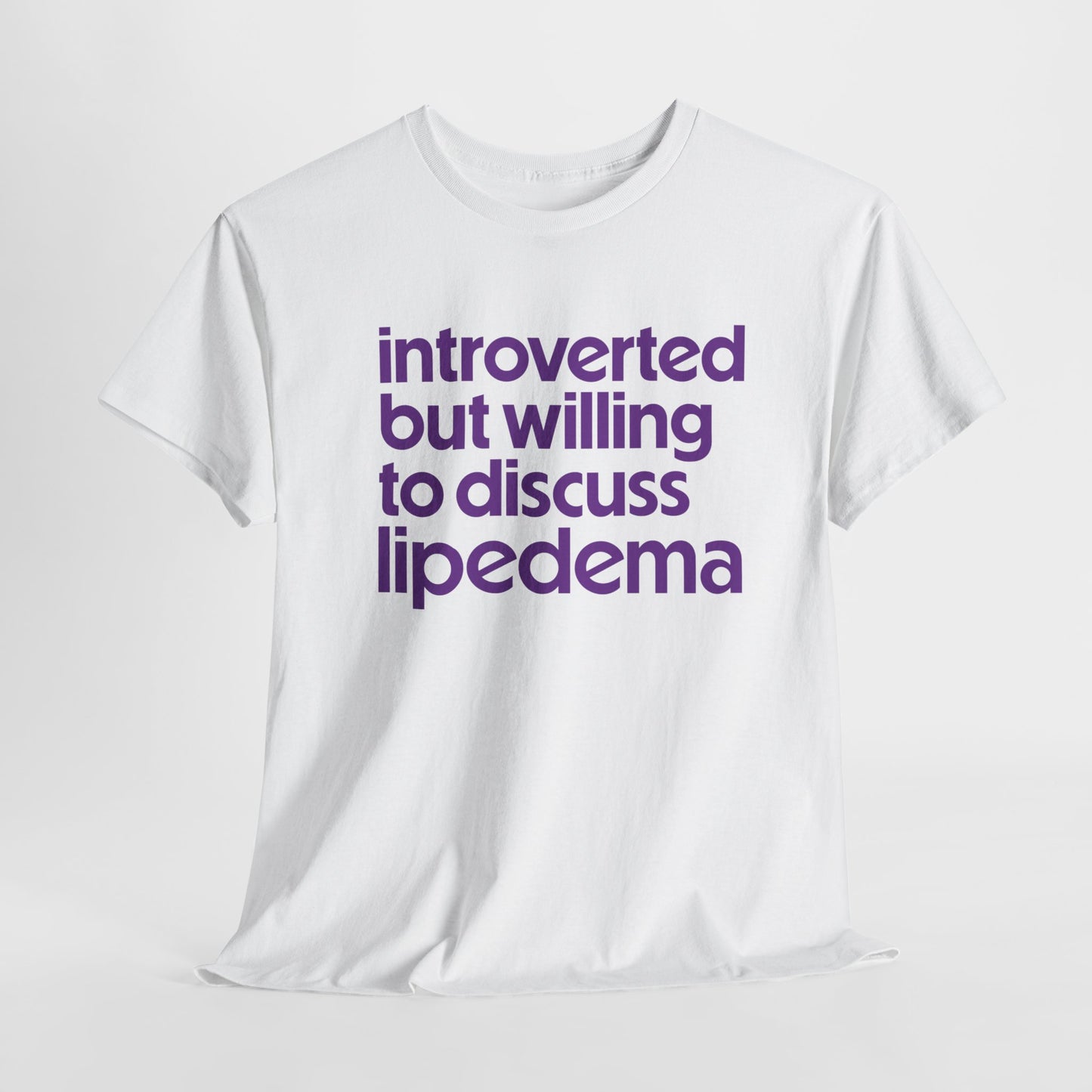 Lipedema Awareness Introvert Tee